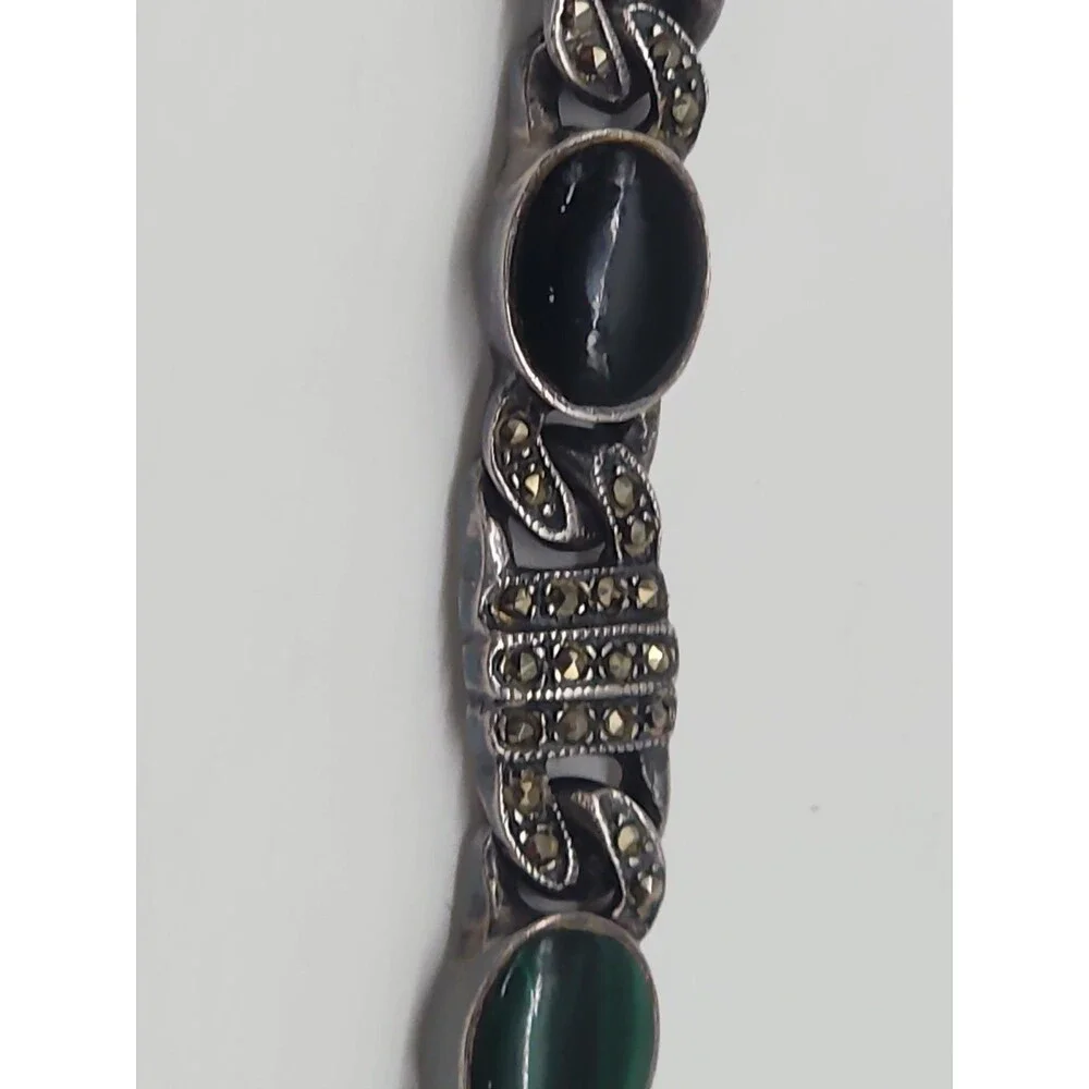 Sterling Silver Marcasite 7